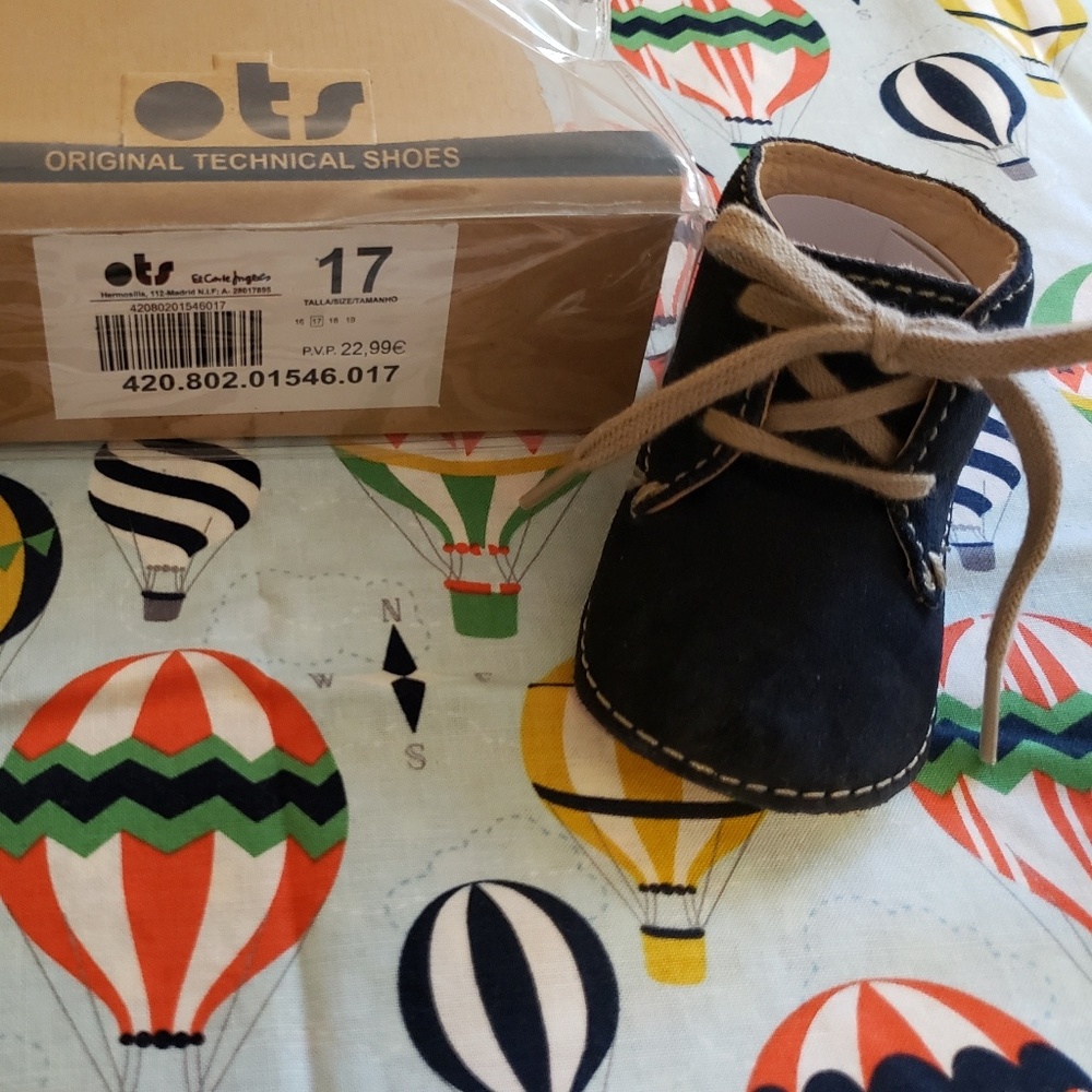 El Corte Inglès suede booties (Spain)